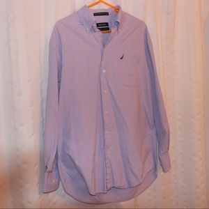 Light Purple Long Sleeve Nautica Button Down